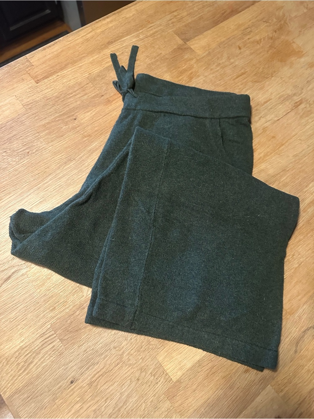 GAP Olive Green Sweater Lounge Pants